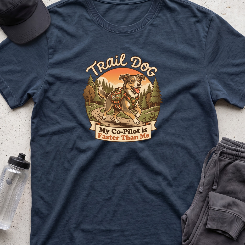 trail dog  T-shirt