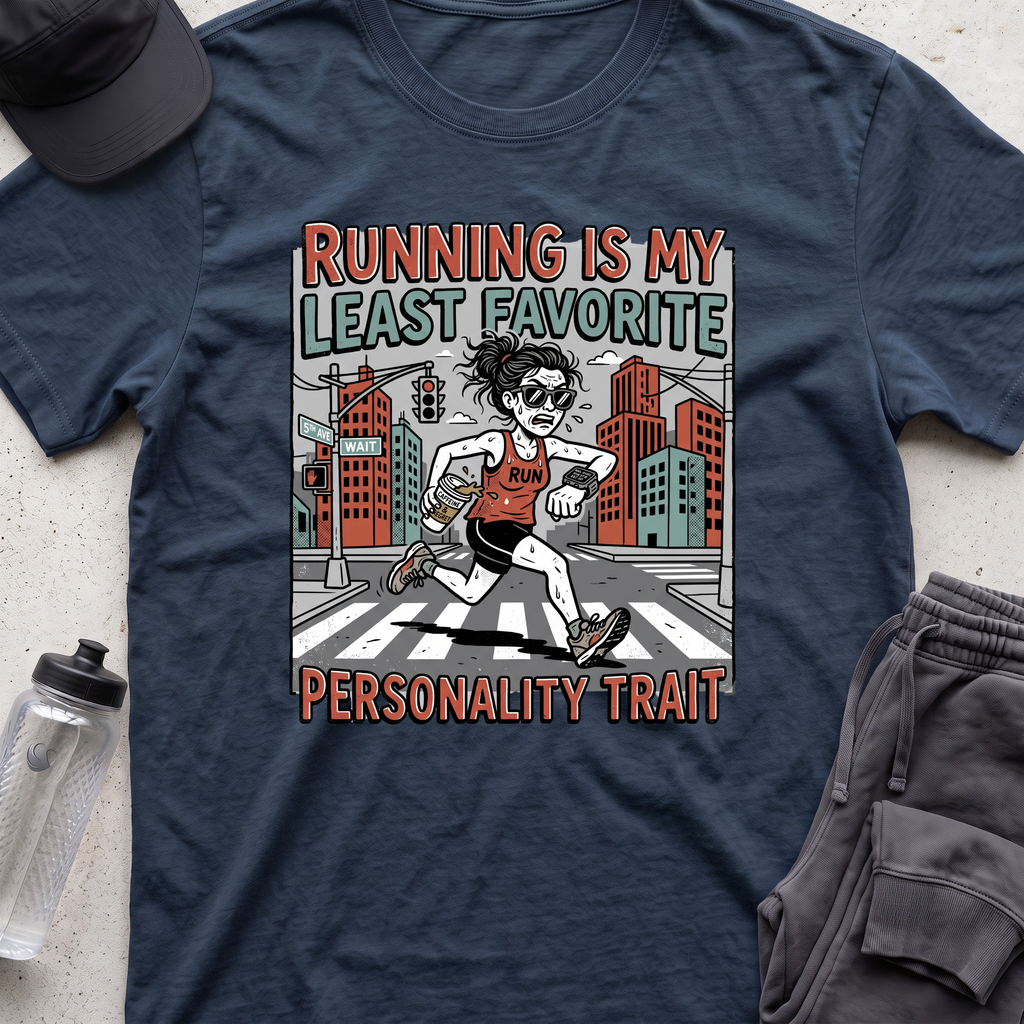 running is my least T-shirt