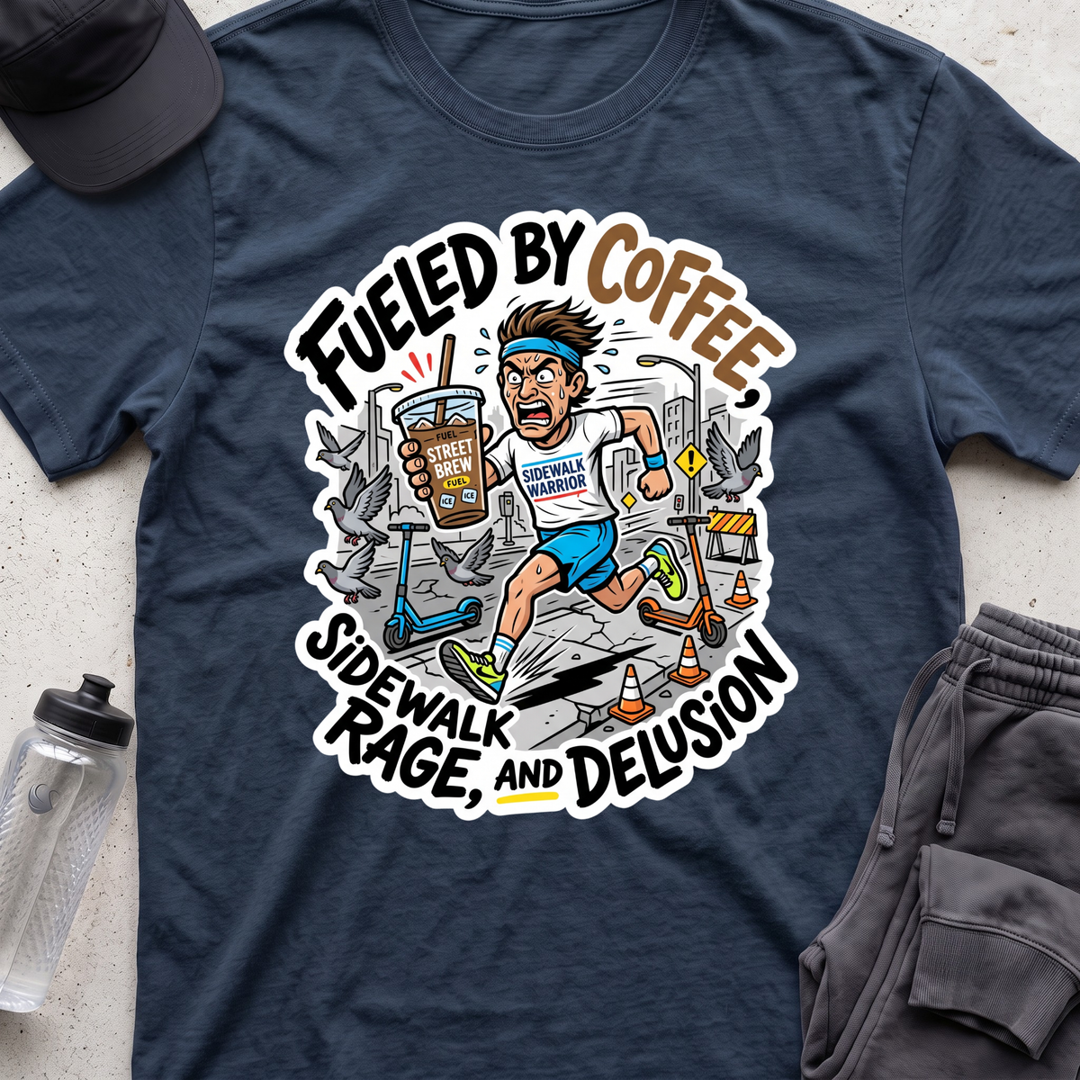 fueled by coffee T-shirt