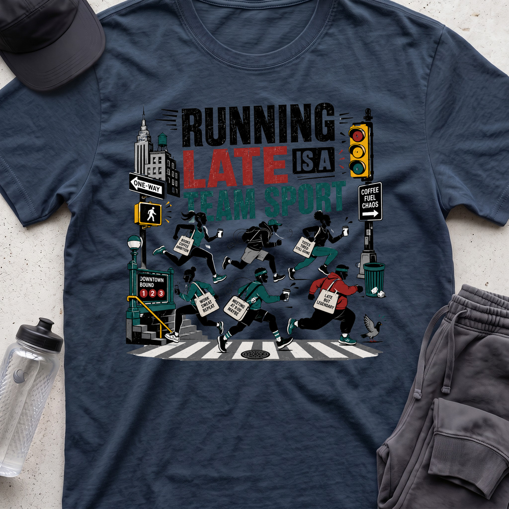 running late is a team sport  T-shirt