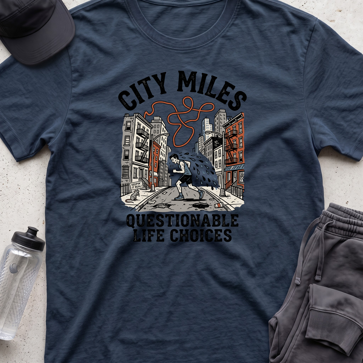 city miles T-shirt