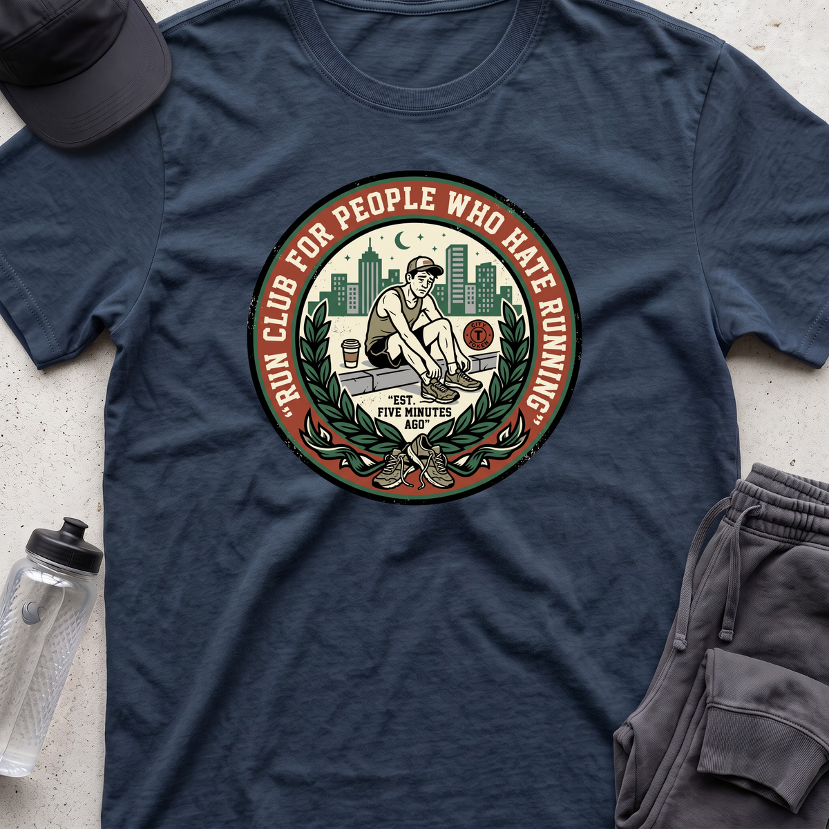 run club for people   T-shirt