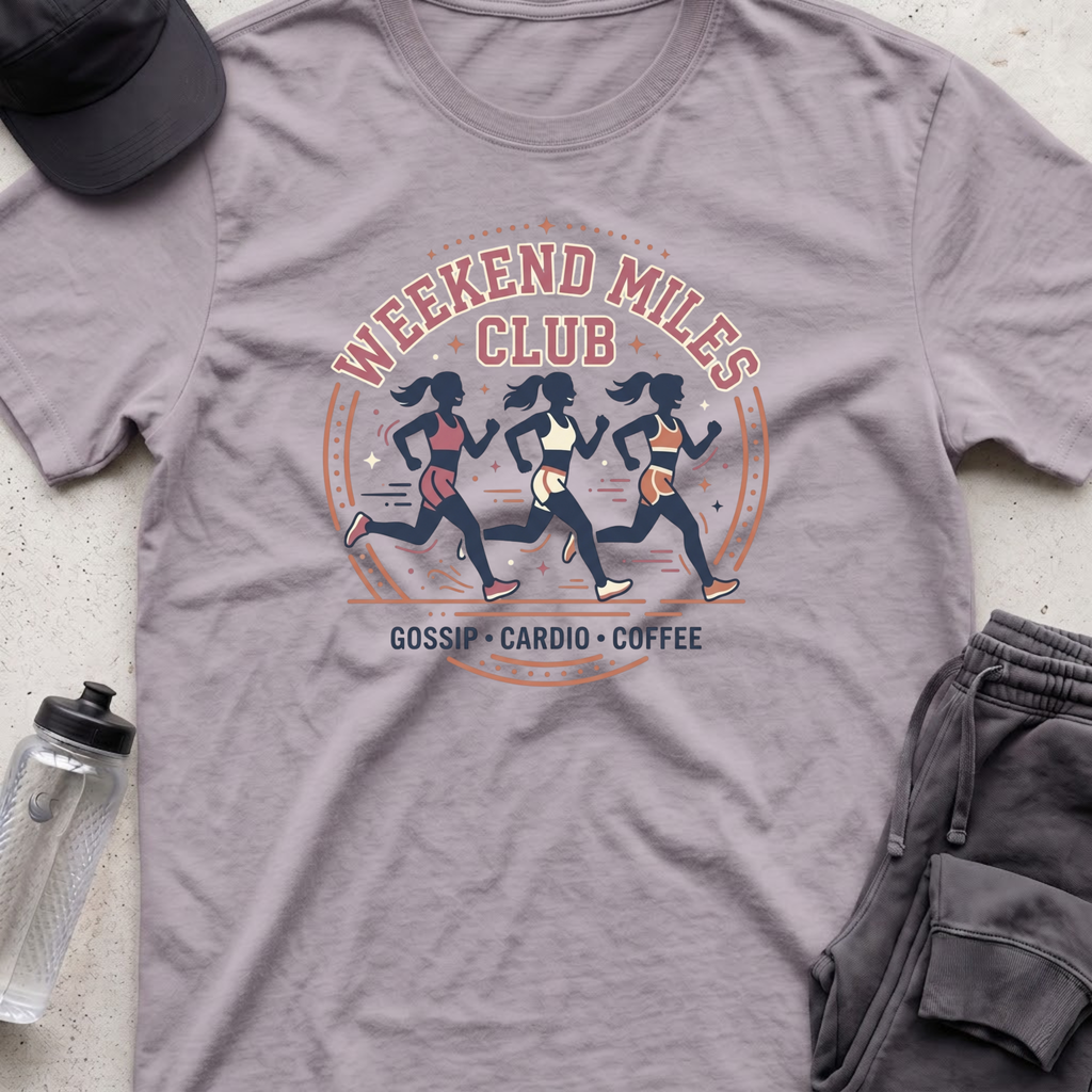 weekend miles club T-shirt