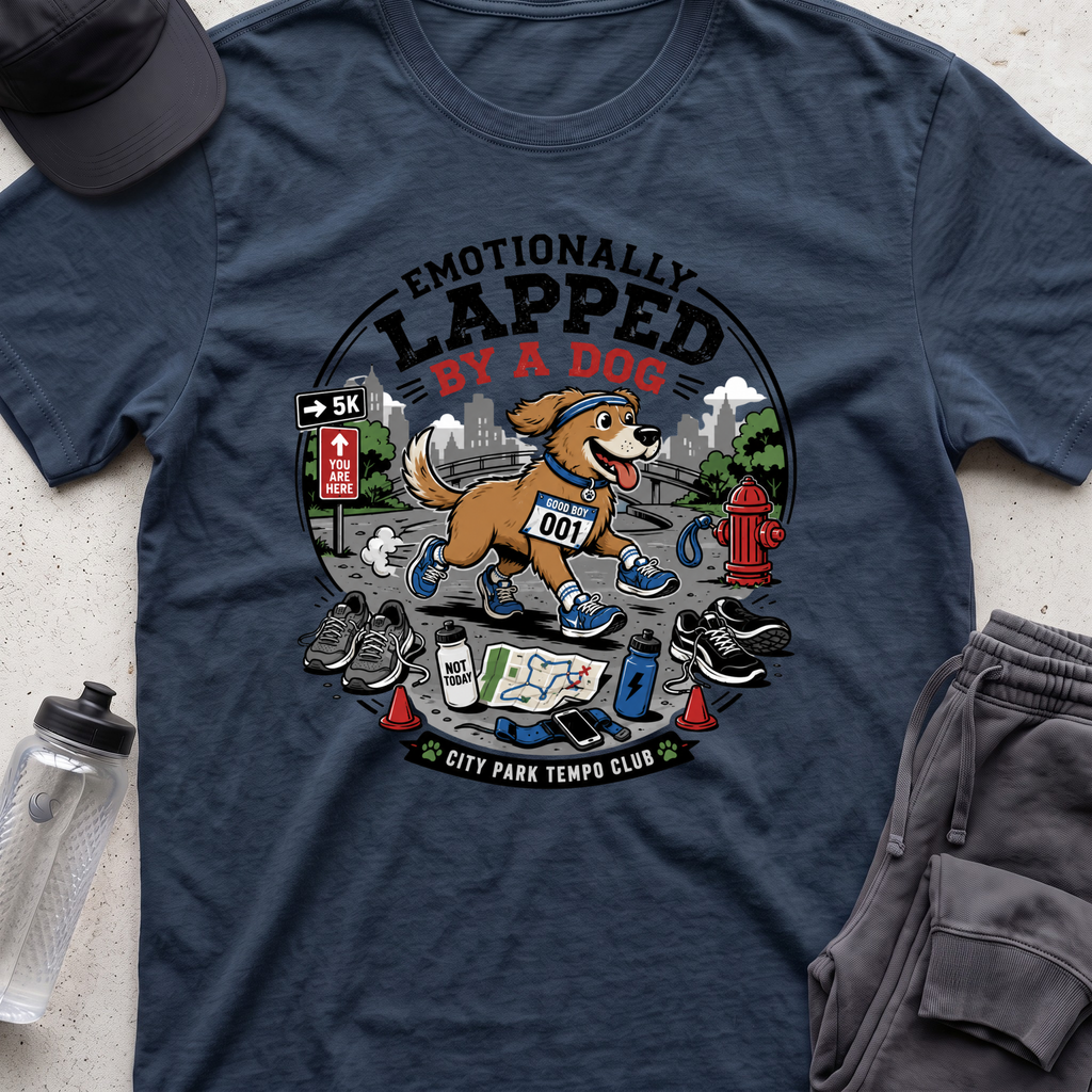 lapped by a dog  T-shirt