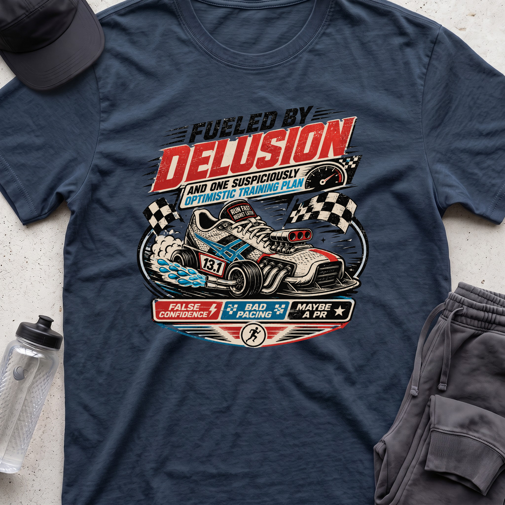 fueled by delusion  T-shirt