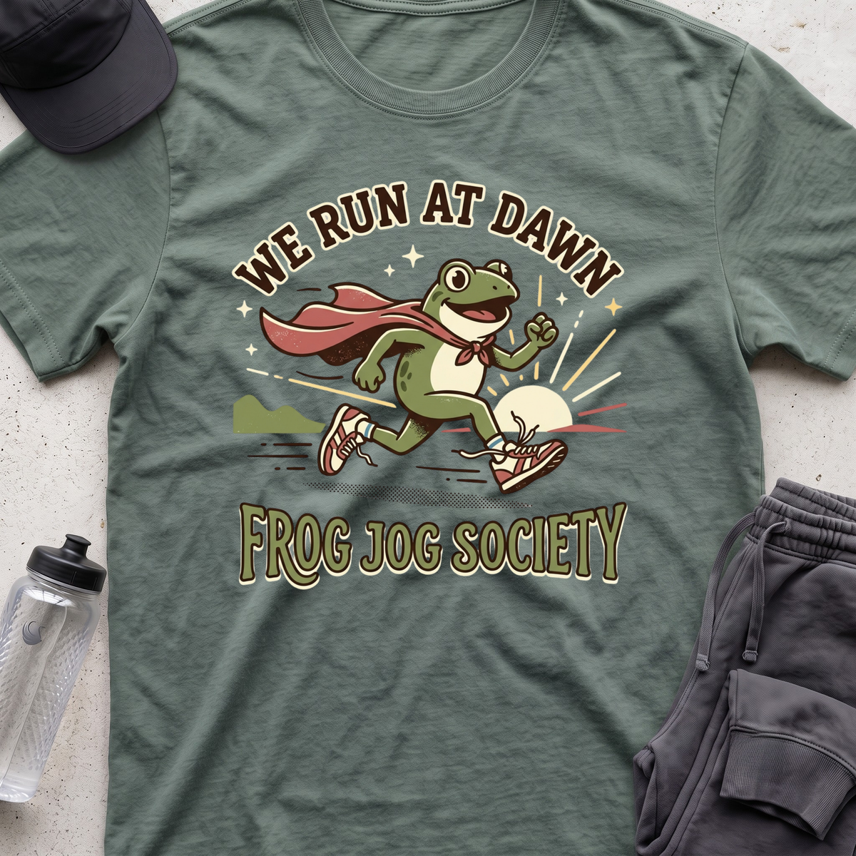 Frog Jog Society T-Shirt