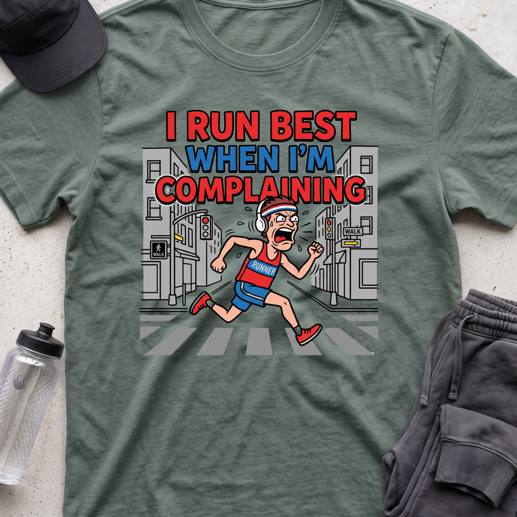 i run best when  T-shirt