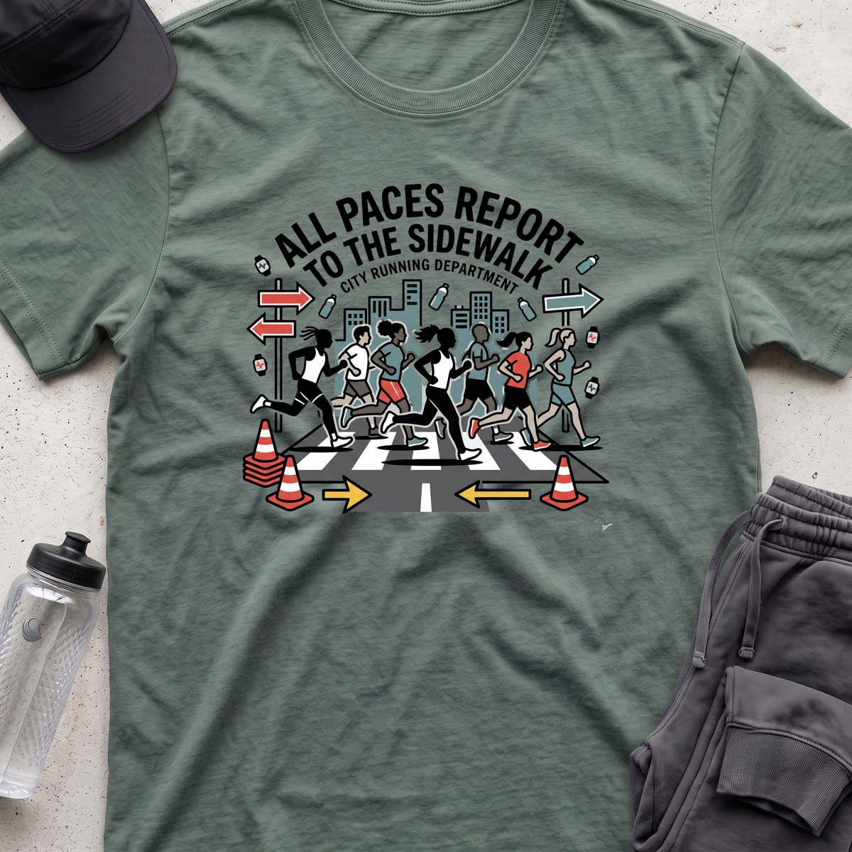 all paces report T-shirt