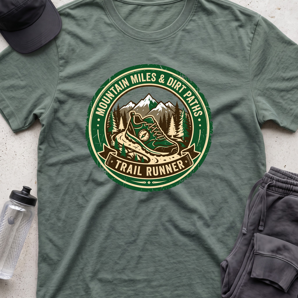 trail runner T-shirt