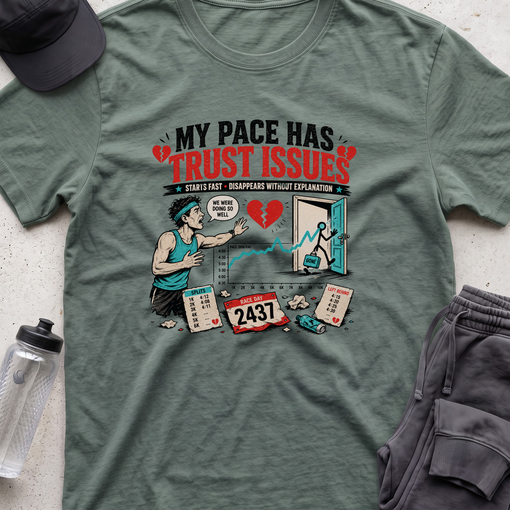 my pace has trust issues T-shirt
