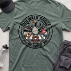 sidewalk goose T-shirt