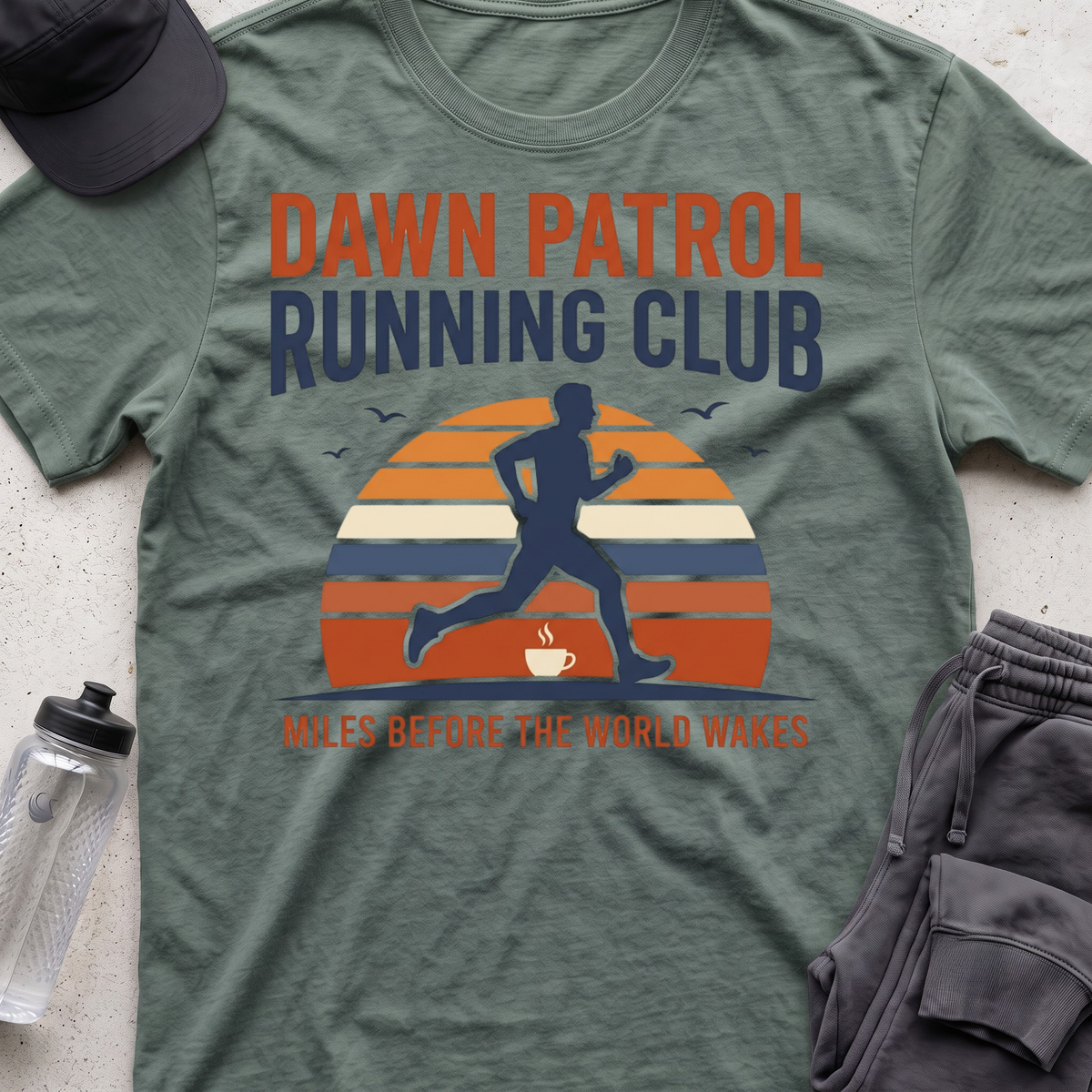 Dawn patrol running clubT-Shirt