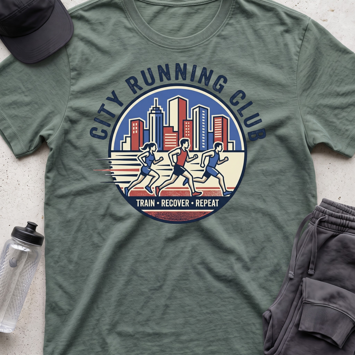 "city running club" T-Shirt