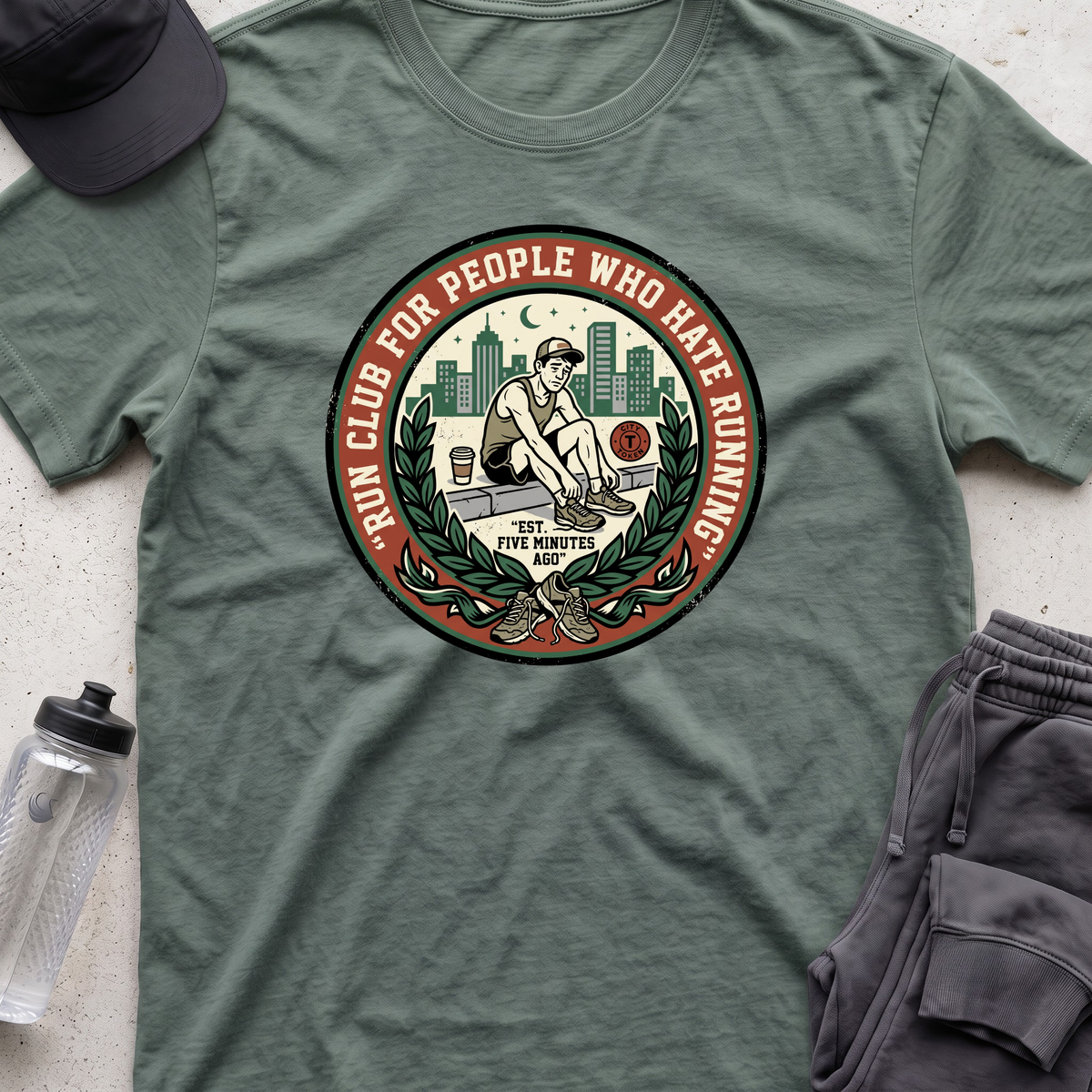 run club for people   T-shirt