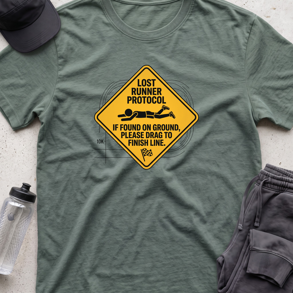 lost runner protocol T-shirt