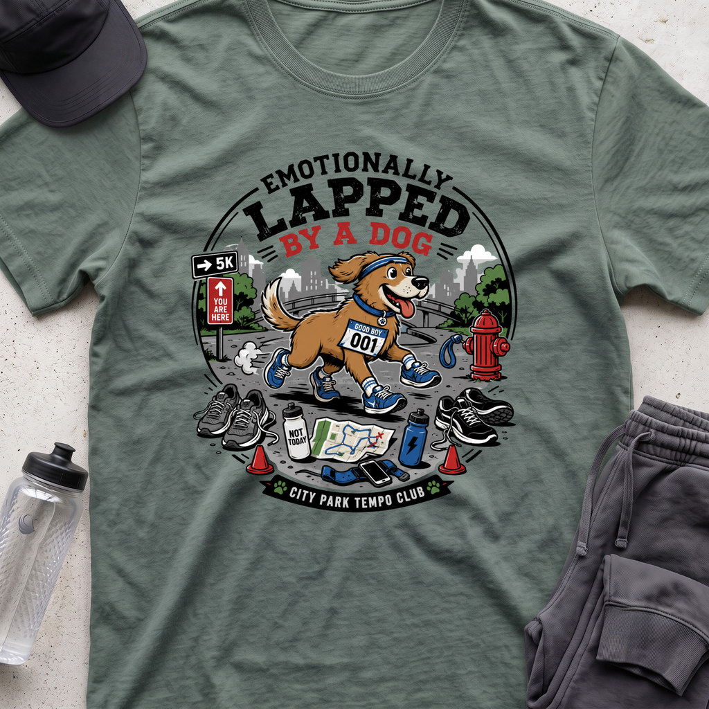 lapped by a dog  T-shirt
