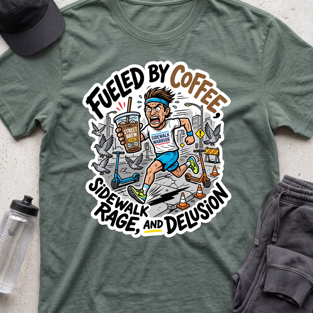 fueled by coffee T-shirt