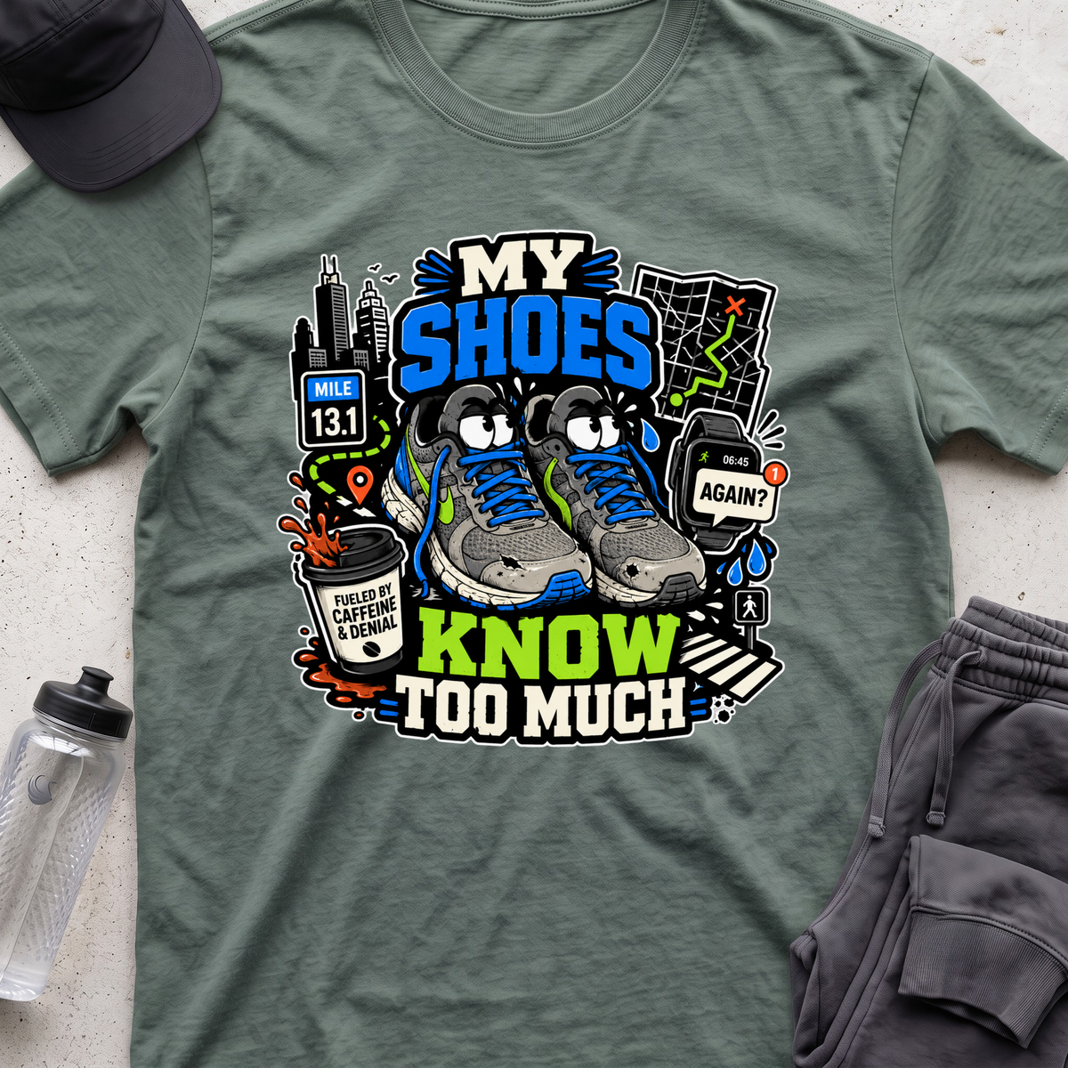 my shoes knows  T-shirt