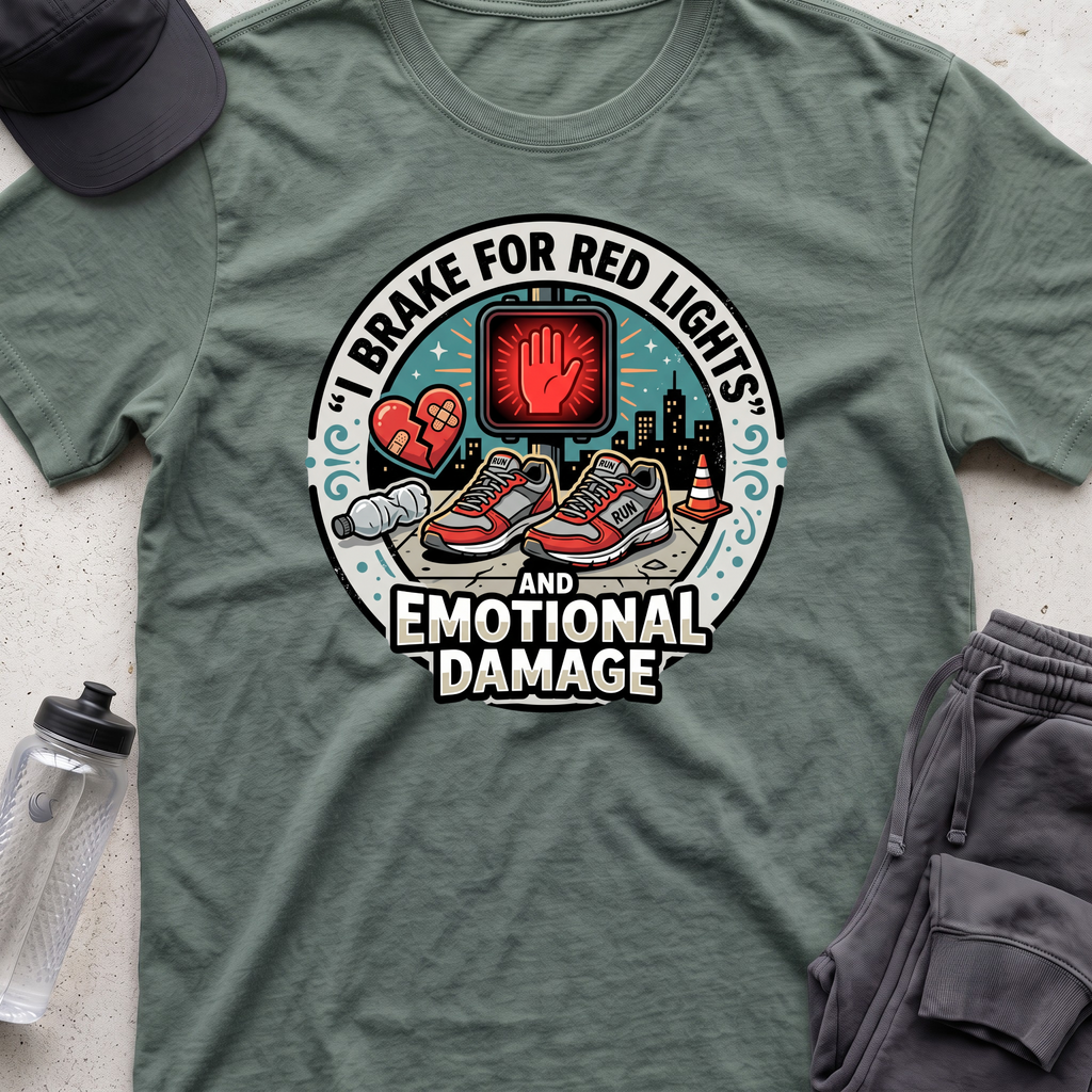 brake for red lights   T-shirt