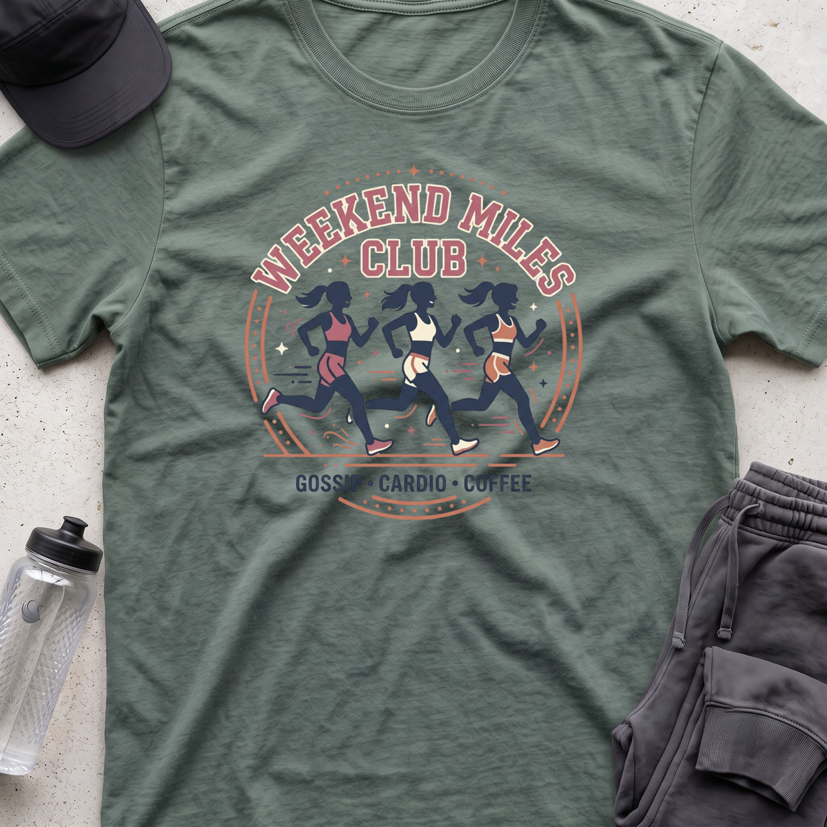weekend miles club T-shirt