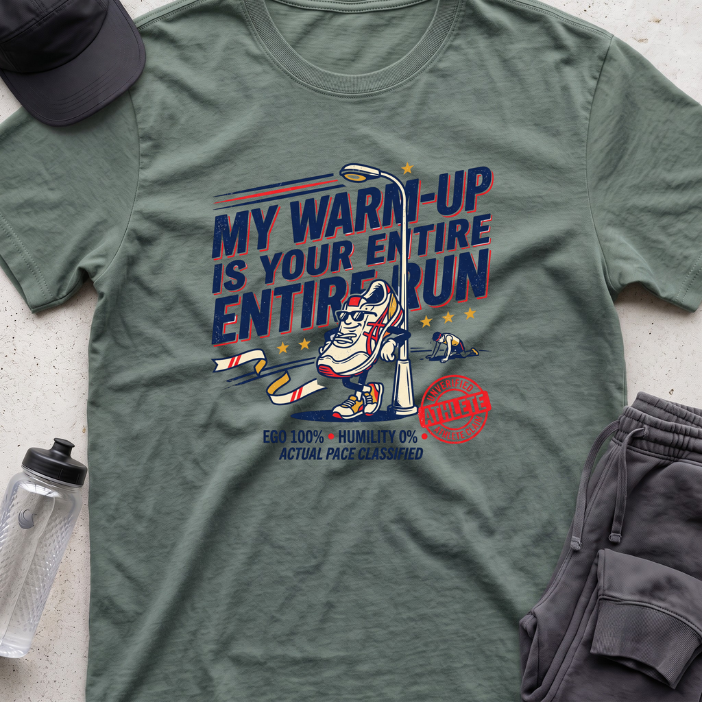 my warm up is T-shirt