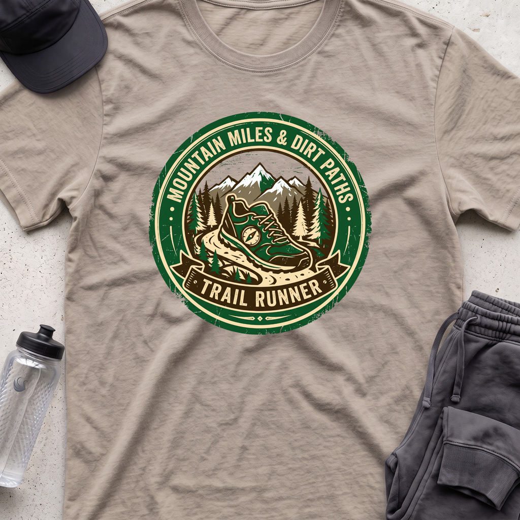 trail runner T-shirt