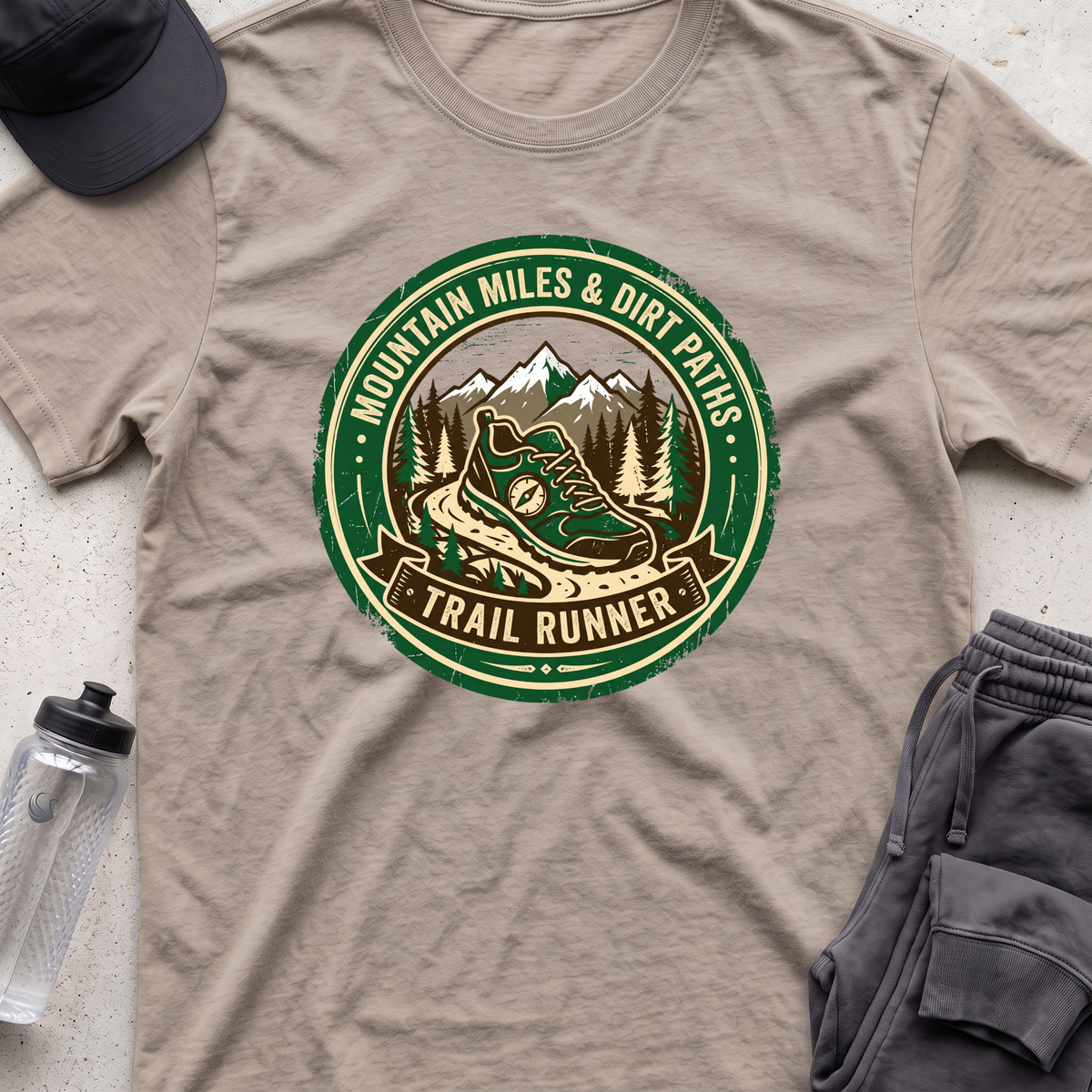 trail runner T-shirt