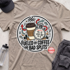 fueled by coffee  T-shirt