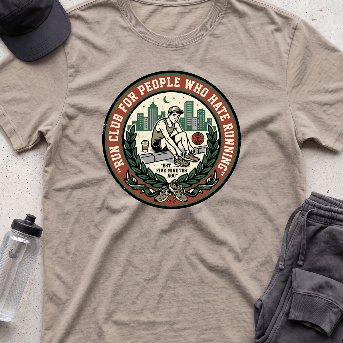 run club for people   T-shirt
