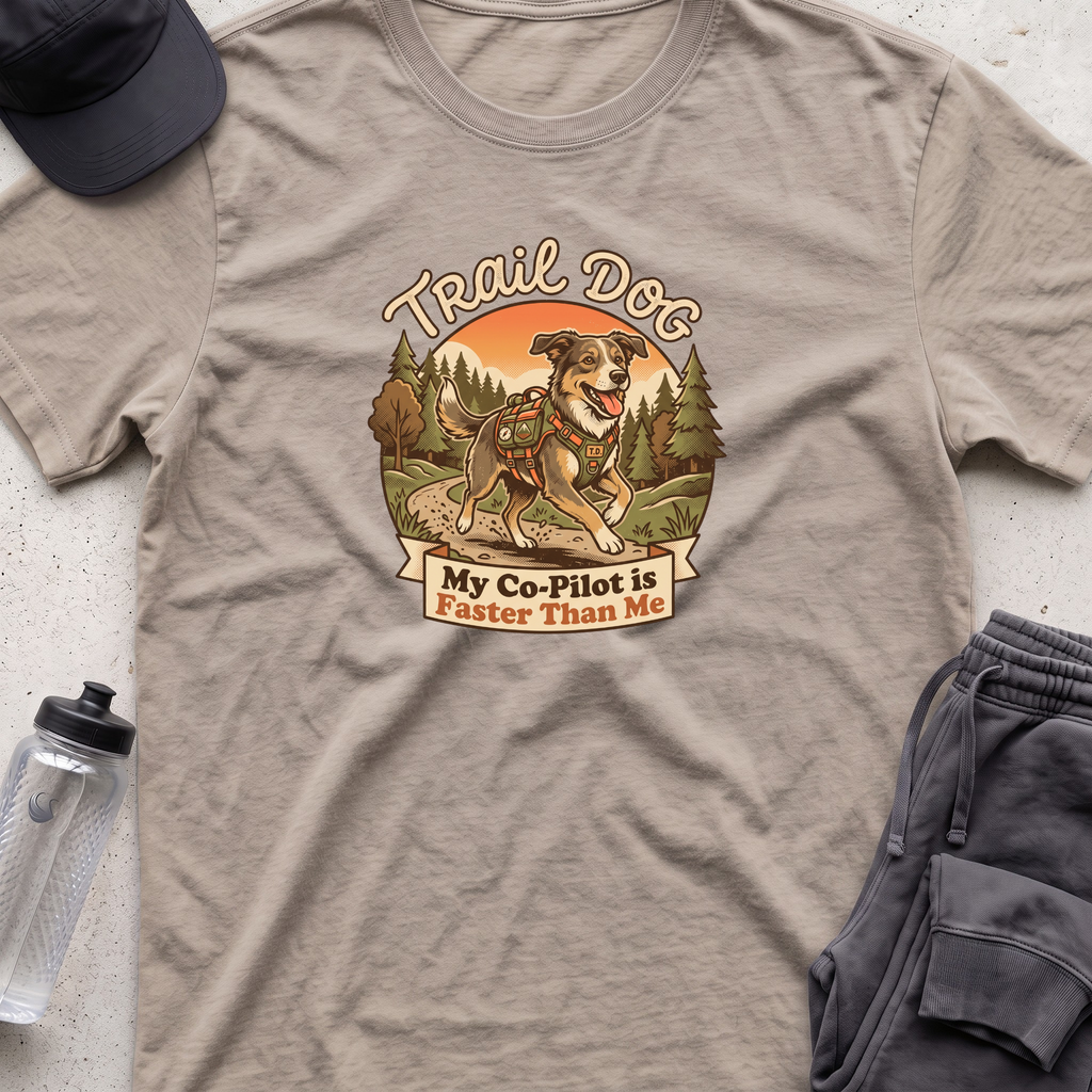trail dog  T-shirt