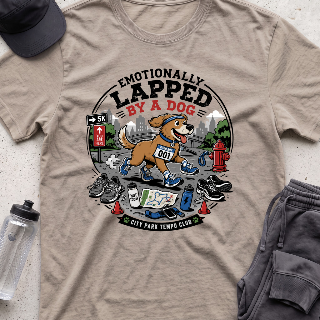 lapped by a dog  T-shirt
