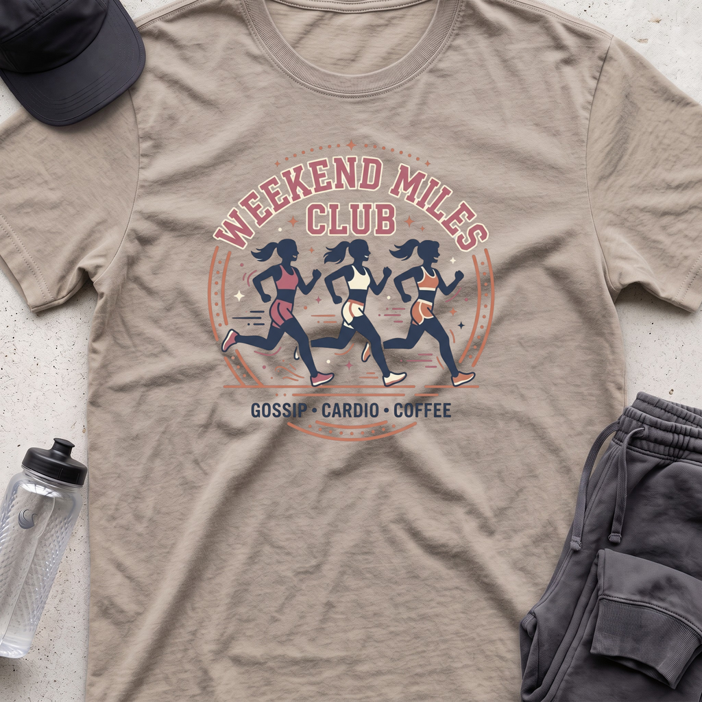 weekend miles club T-shirt