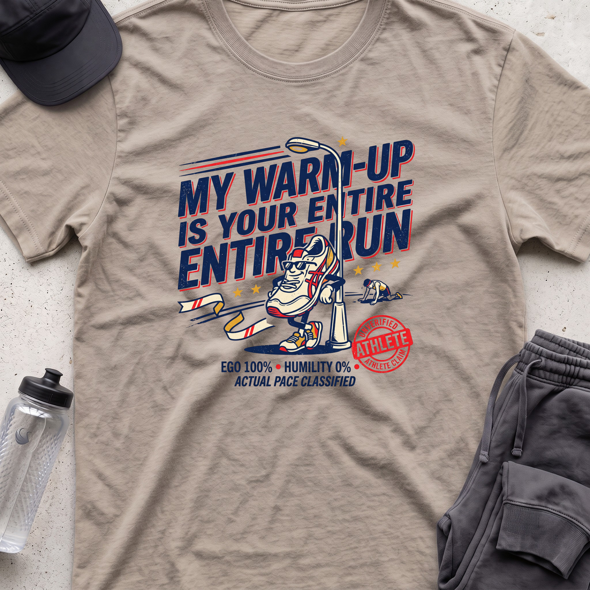 my warm up is T-shirt