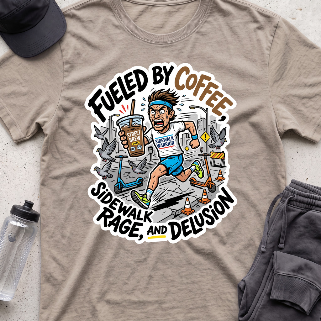 fueled by coffee T-shirt