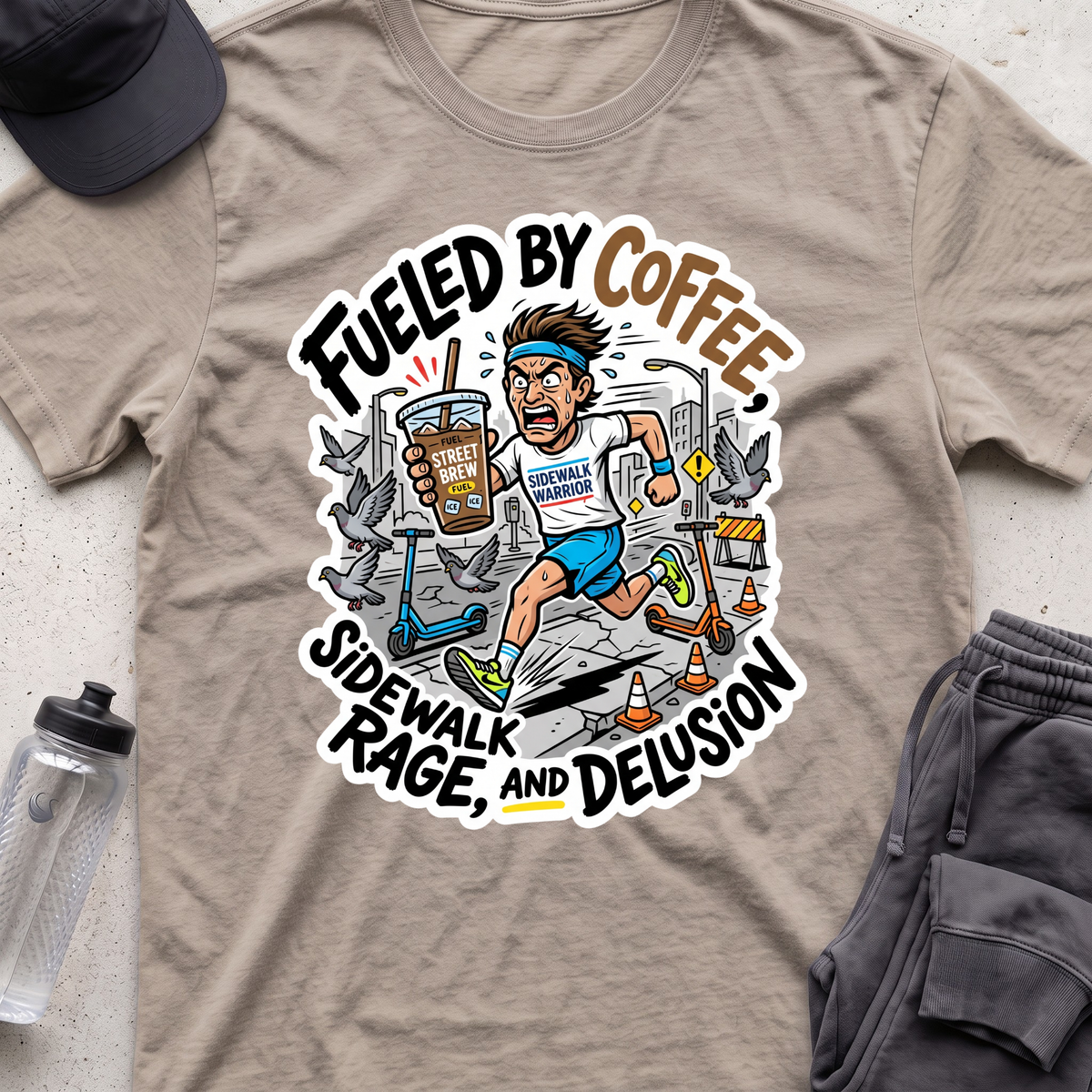 fueled by coffee T-shirt