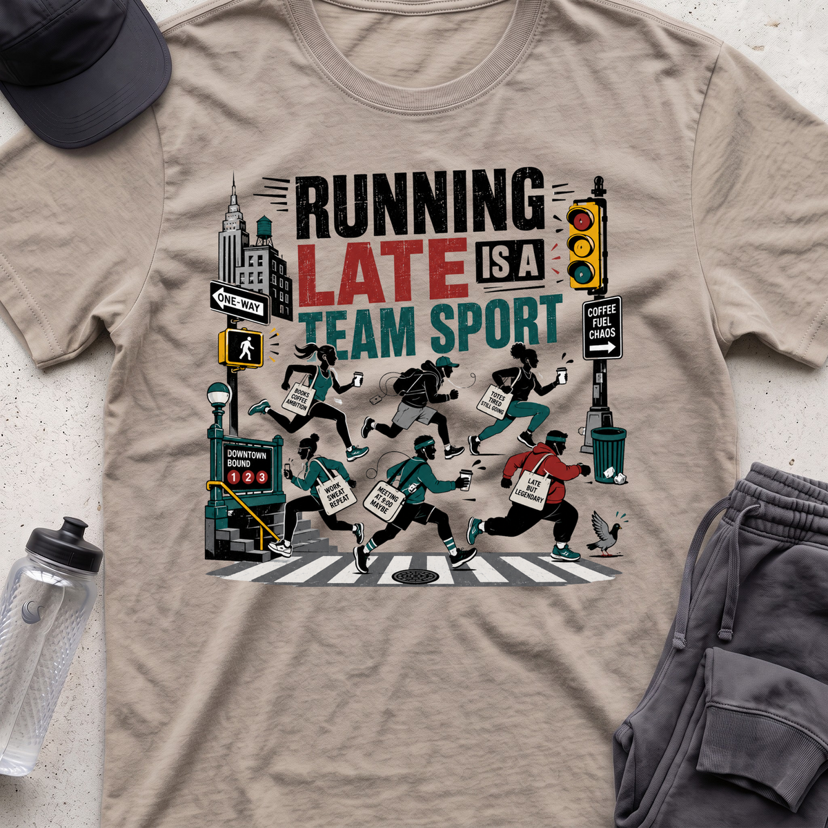 running late is a team sport  T-shirt