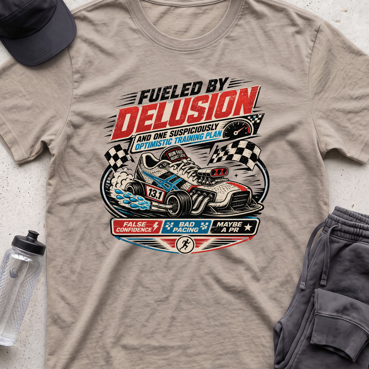 fueled by delusion  T-shirt