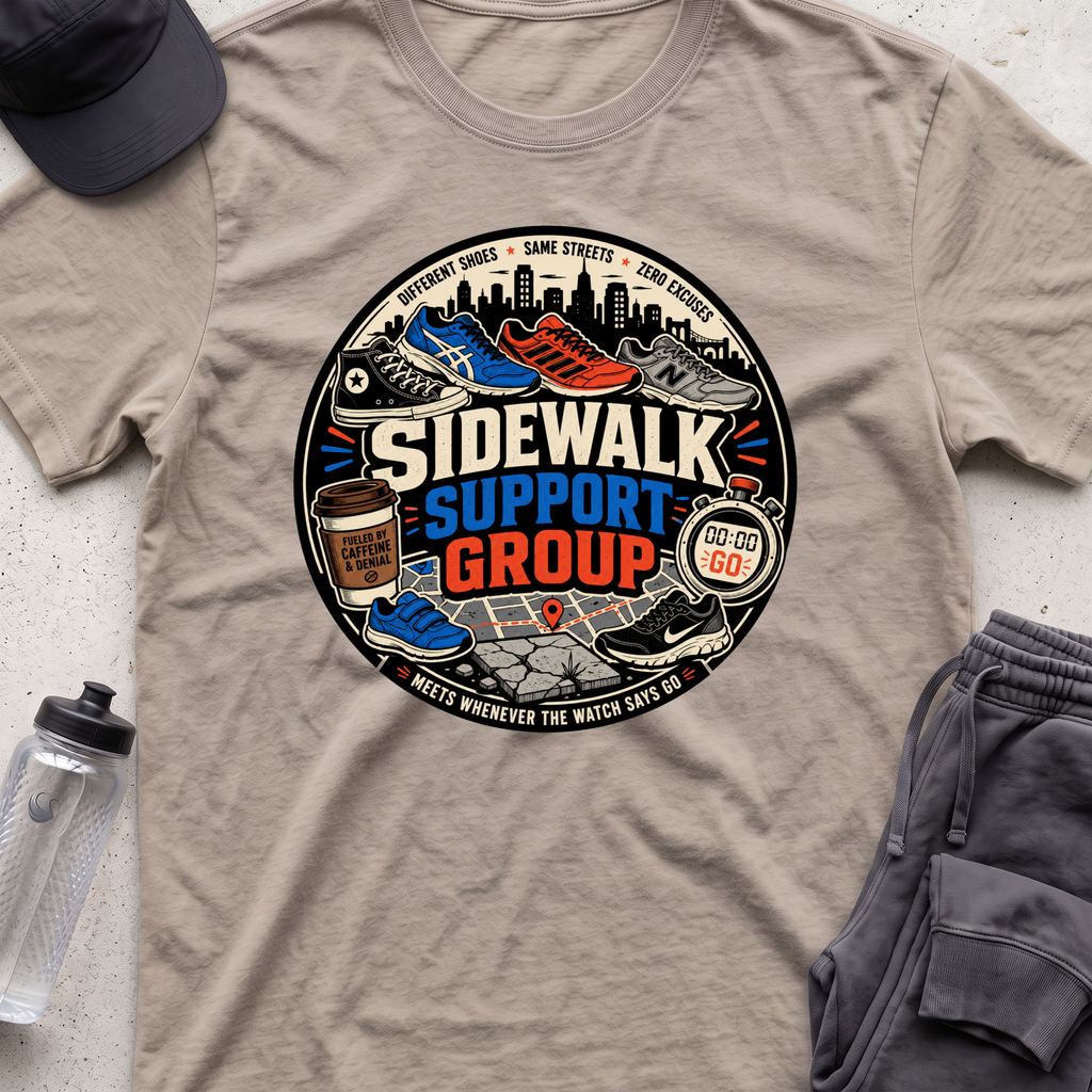 sidewalk support  T-shirt
