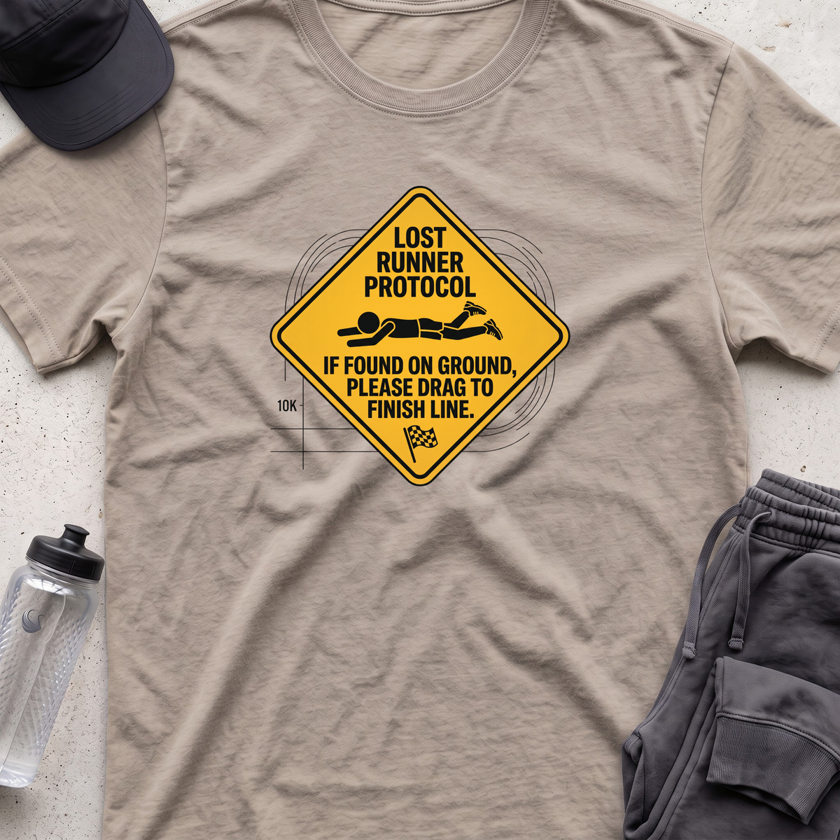 lost runner protocol T-shirt