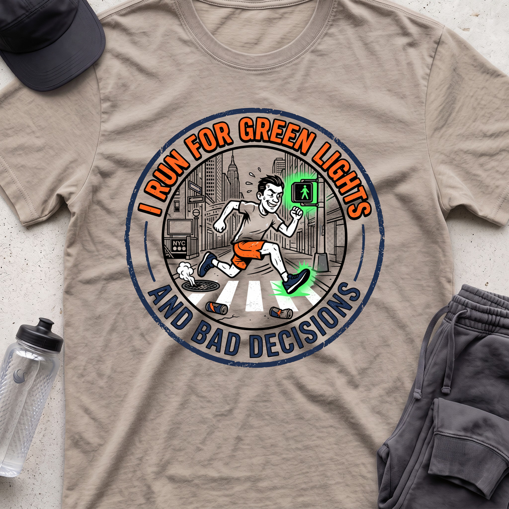 i run for green lights T-shirt