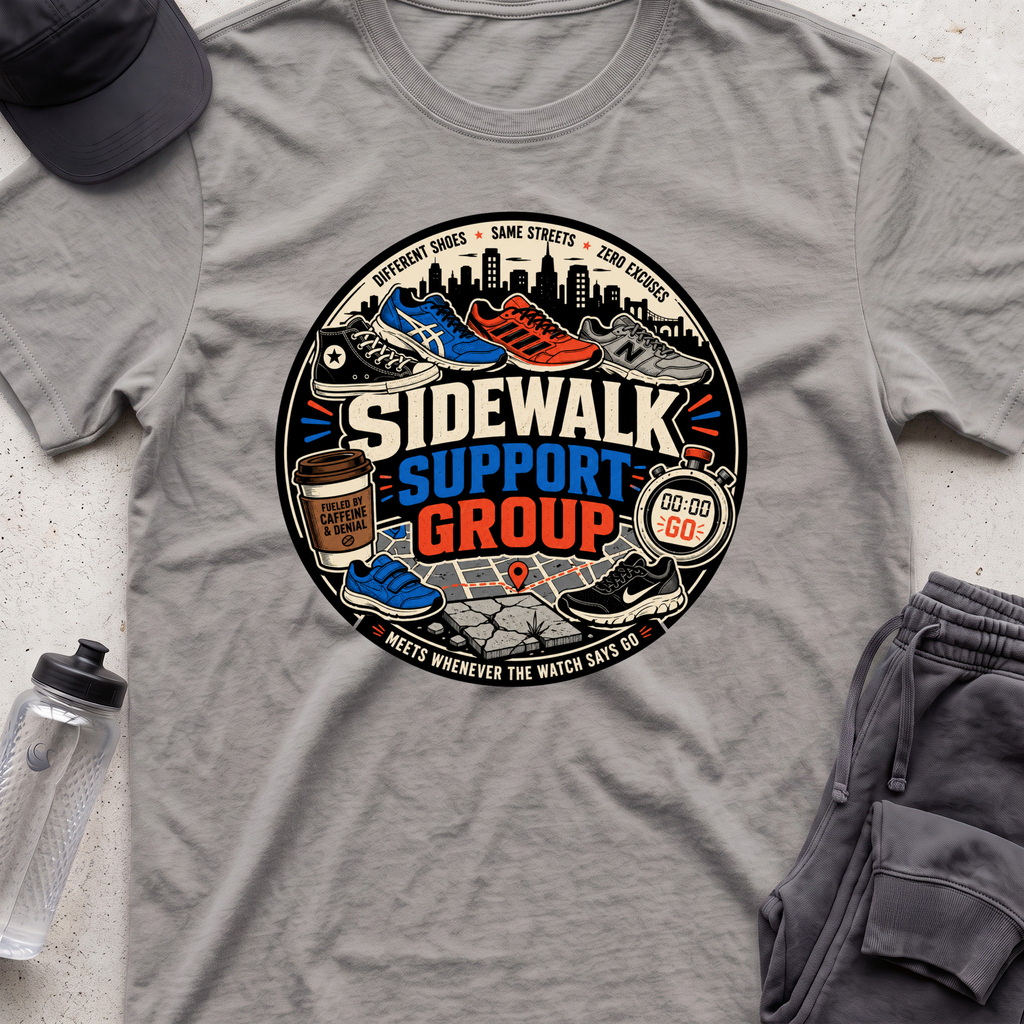 sidewalk support  T-shirt