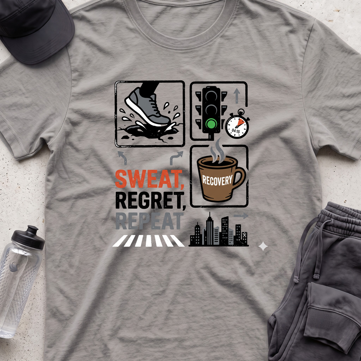 sweat regret repeaT T-shirt