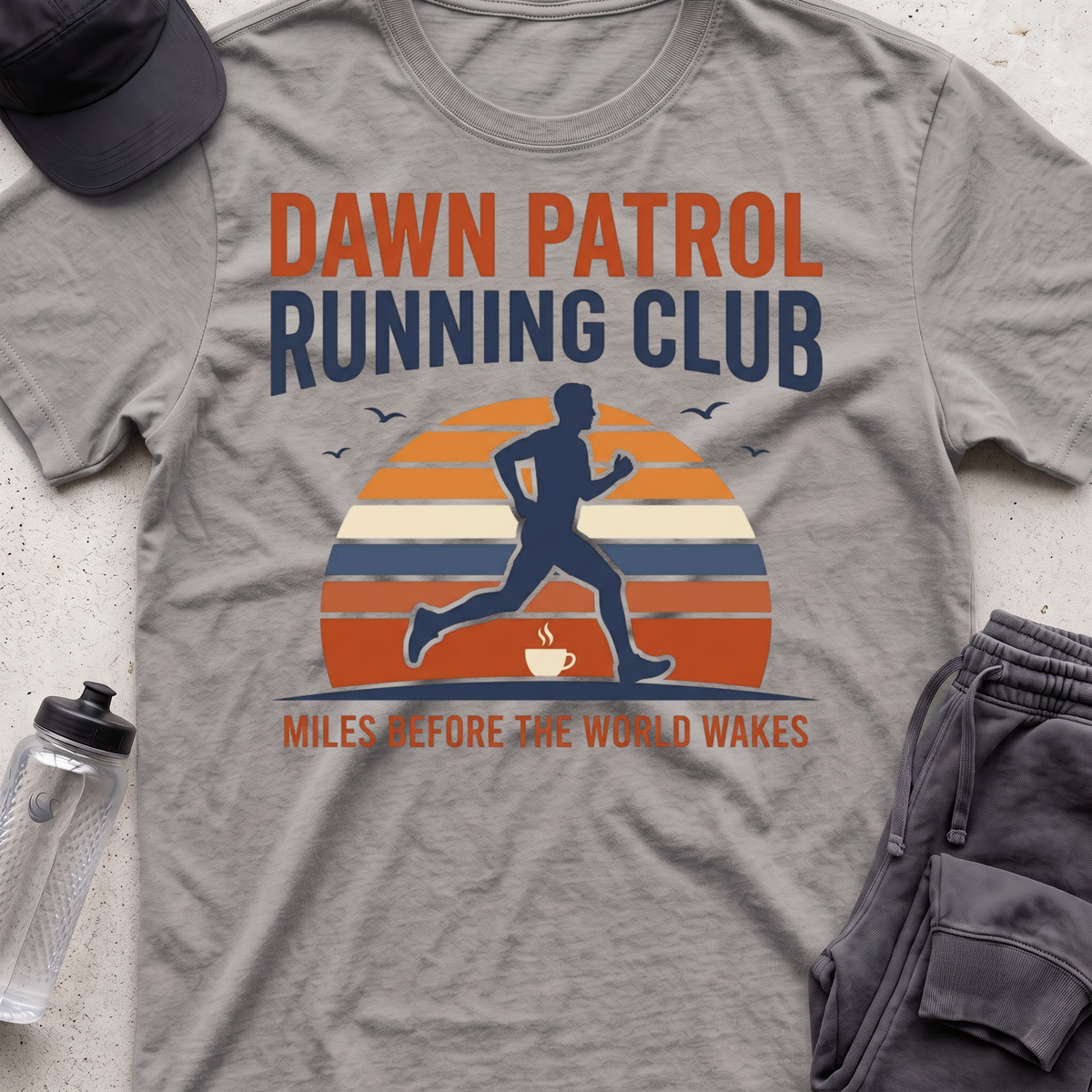 Dawn patrol running clubT-Shirt