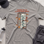 training broke elevator T-shirt