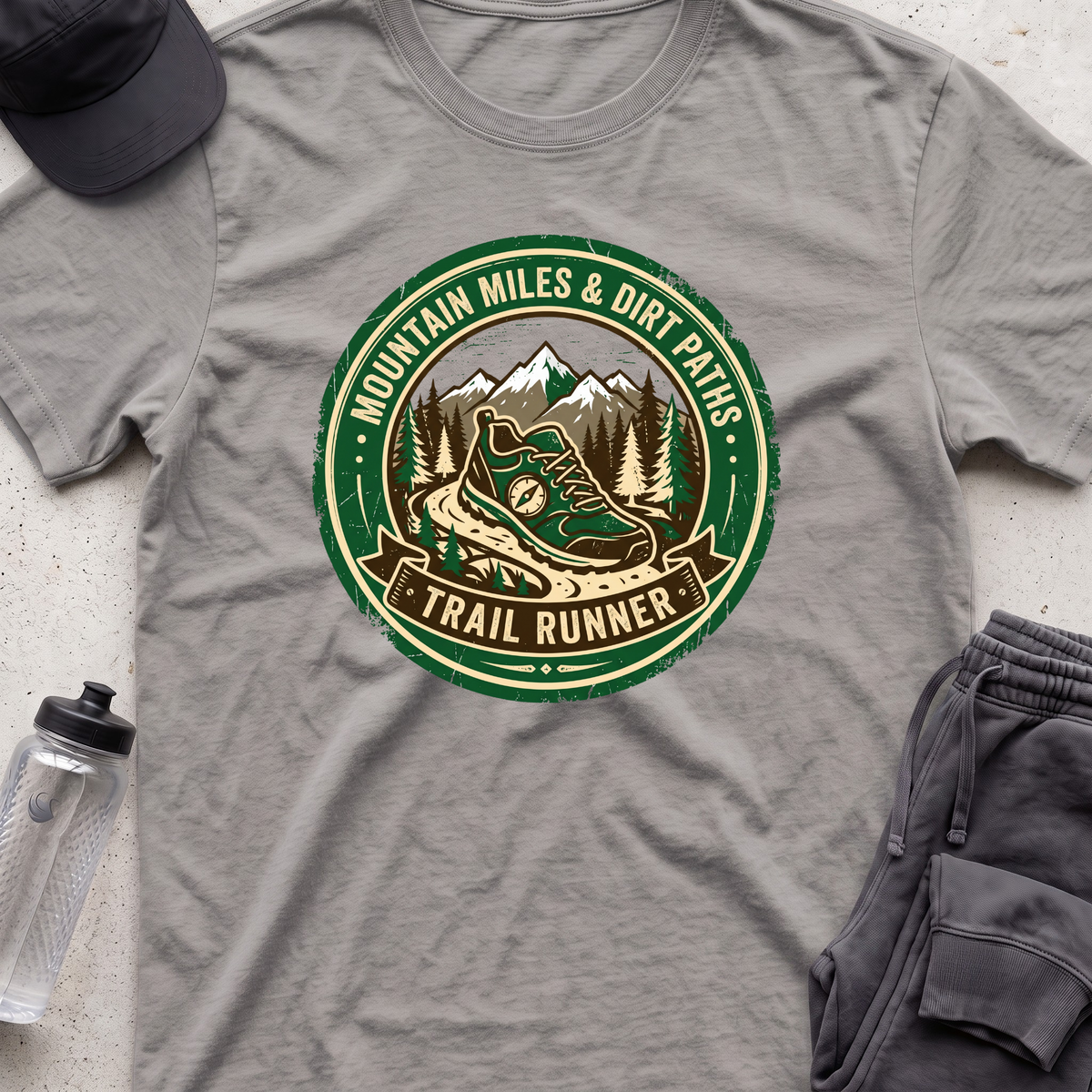 trail runner T-shirt