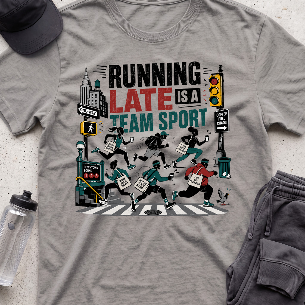running late is a team sport  T-shirt