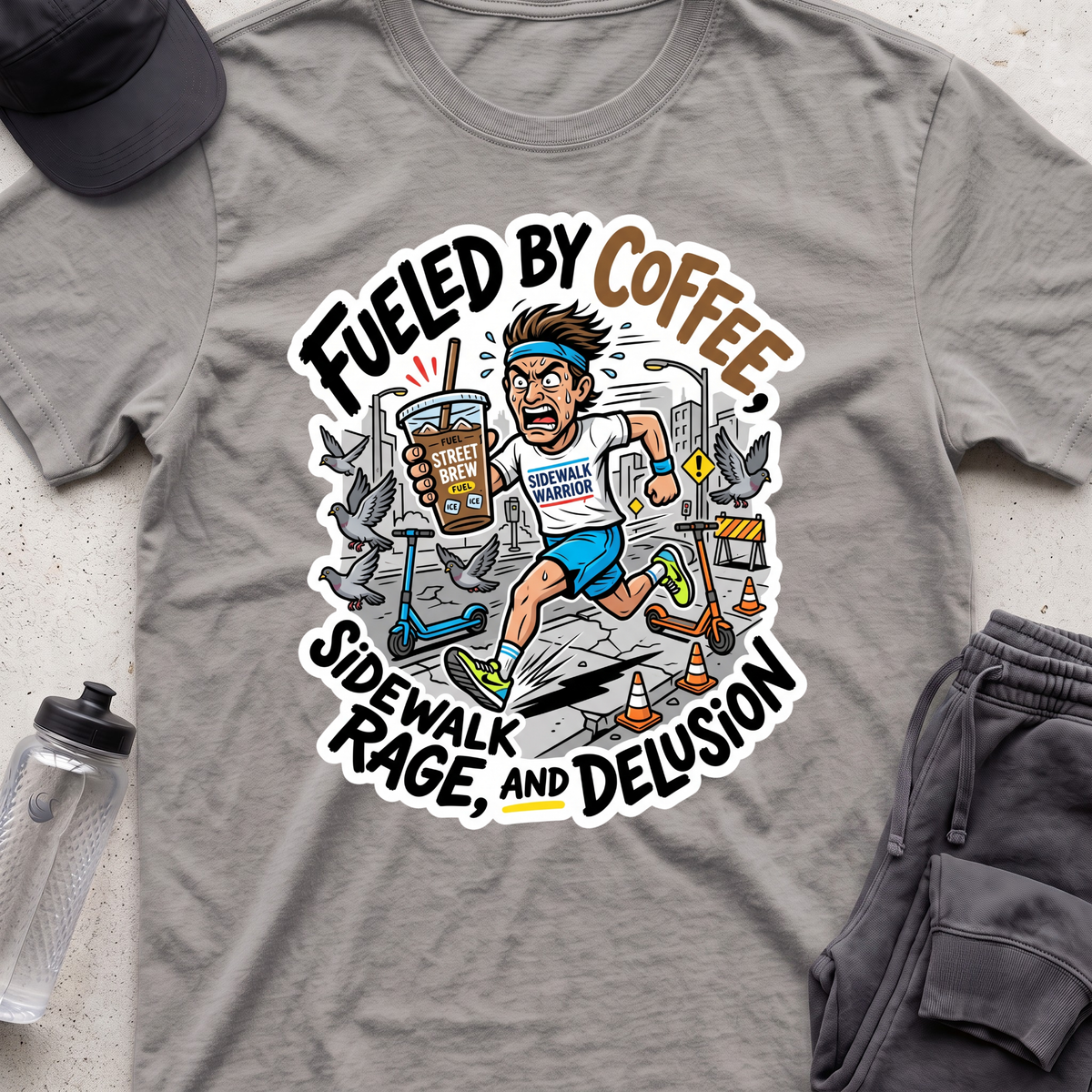 fueled by coffee T-shirt