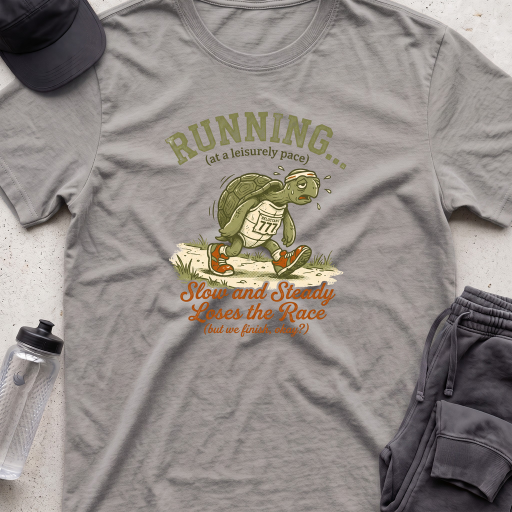 running at leisurely T-shirt