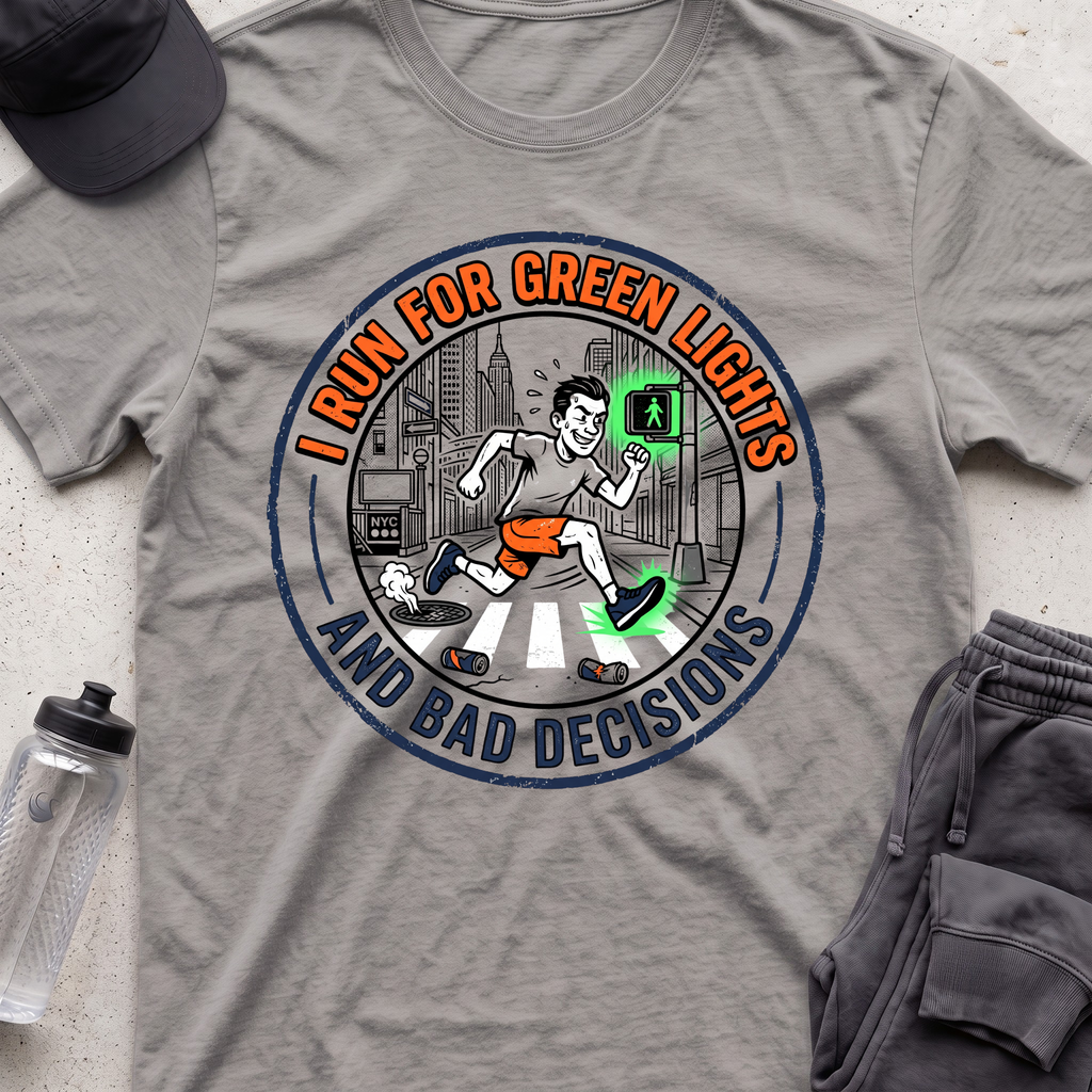 i run for green lights T-shirt