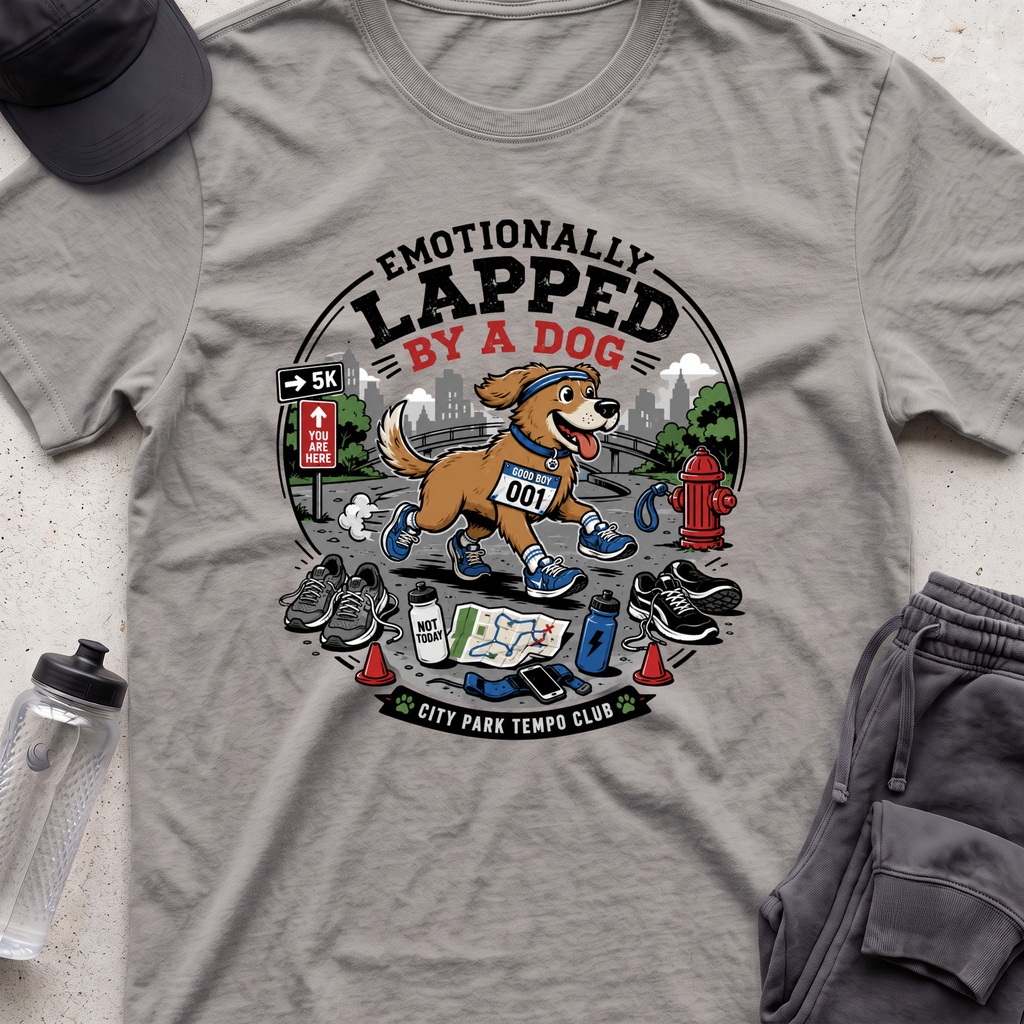 lapped by a dog  T-shirt